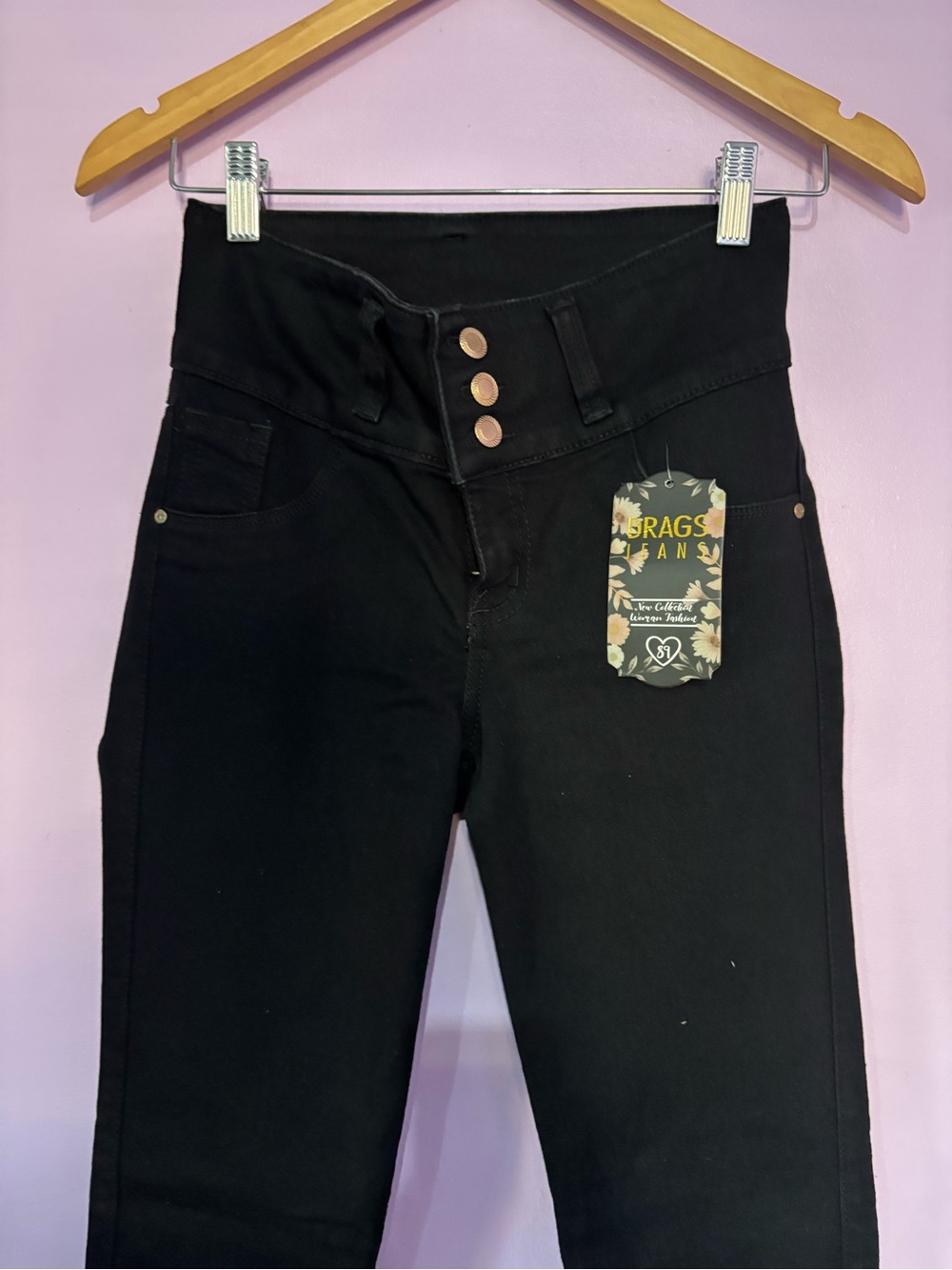 Colombian jeans with effect push up